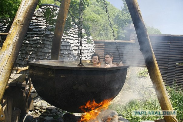 Джакузи на дровах