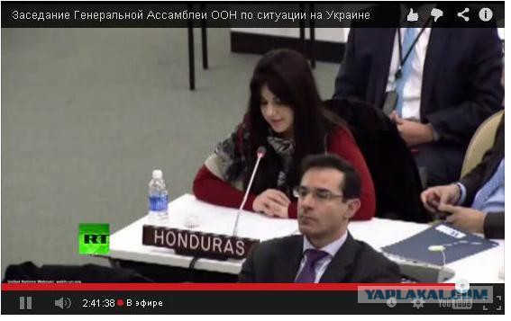 Заседание ООН по ситуации на Украине
