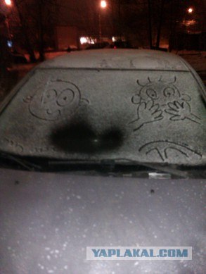 Зима, художник торжествует!