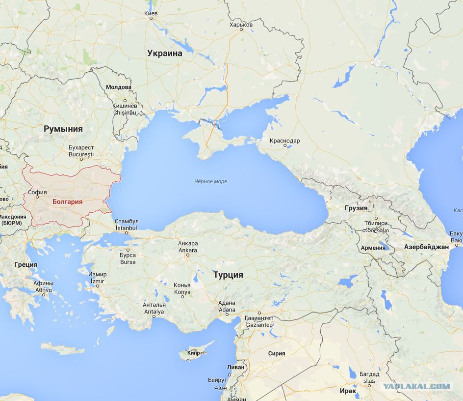 Какое море в болгарии название