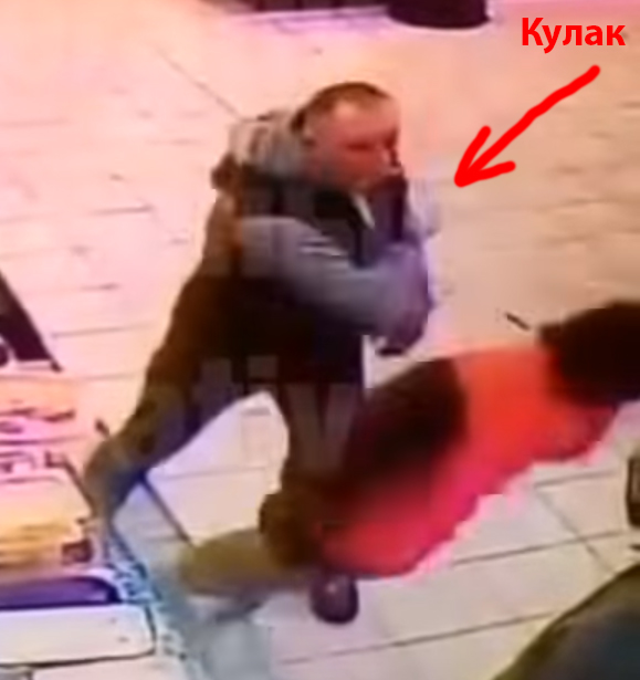 Убил одним ударом из-за конфликта в супермаркете