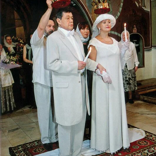 Свадебные фото любимых советских актёров.