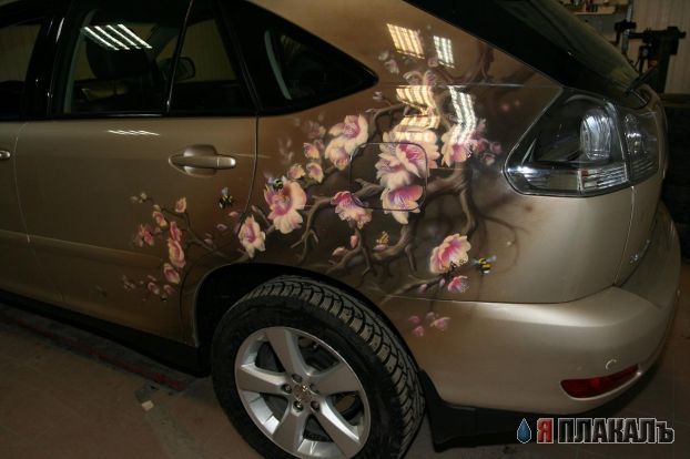 Аэрография автомобиля
