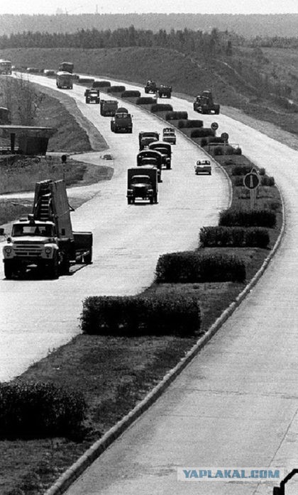 Как выглядела Московская кольцевая много лет назад