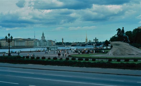 Ленинград и окрестности в 1981 году