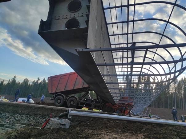 Сегодня утром на 55км трассы Пермь — Екатеринбург обрушился пешеходный мост
