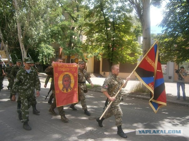 Прокиевский батальон «Донбасс» приехал «посмотреть