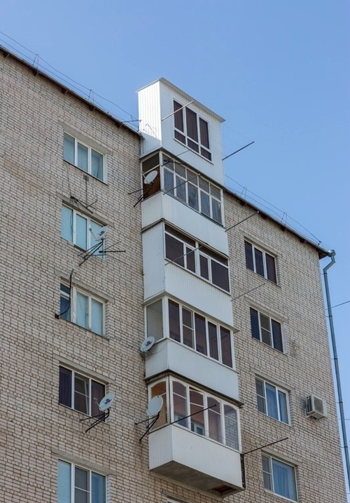 3-х комнатный балкон