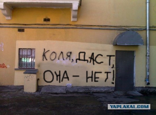 Фотожаба: Коля, она тебе не даст!