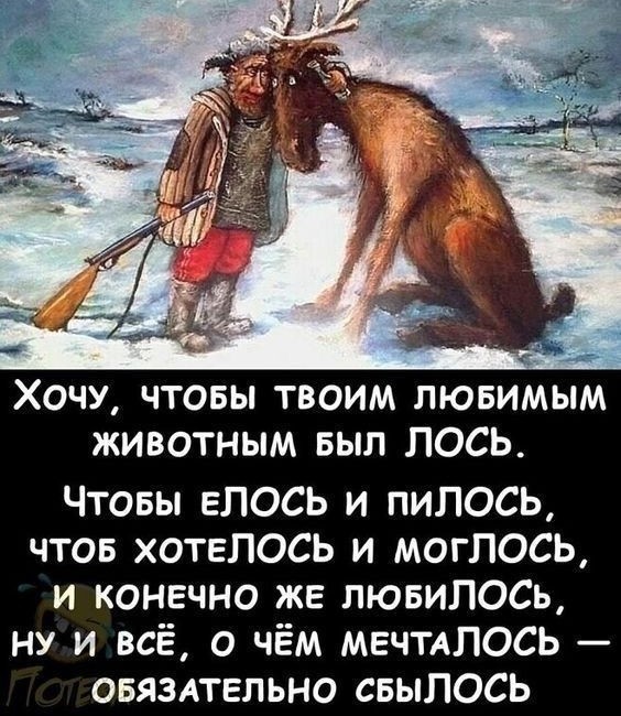 Спасение лося рыбаками