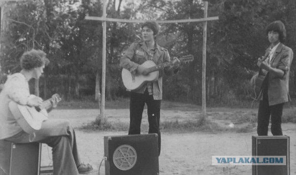 Малоизвестные фото российских рок музыкантов 2