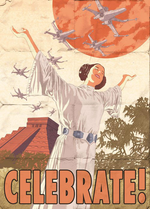 Агитплакаты Галактической Империи