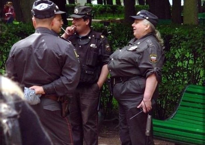 толстые менты