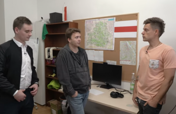 Разговор с Дудем в Польше