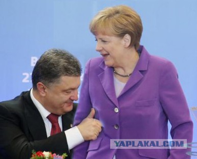 Меркель и Порошенко