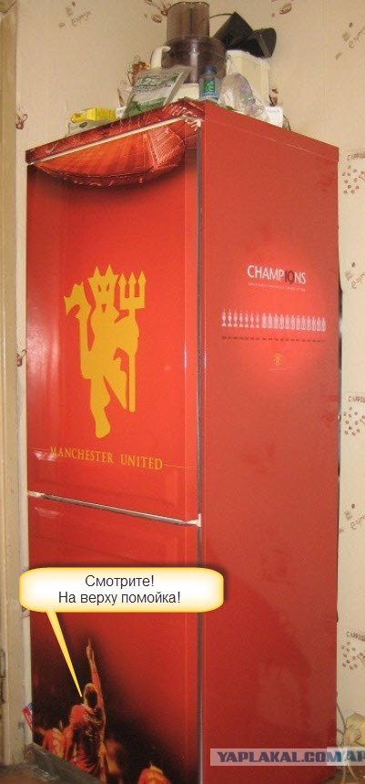 Оклейка холодильника