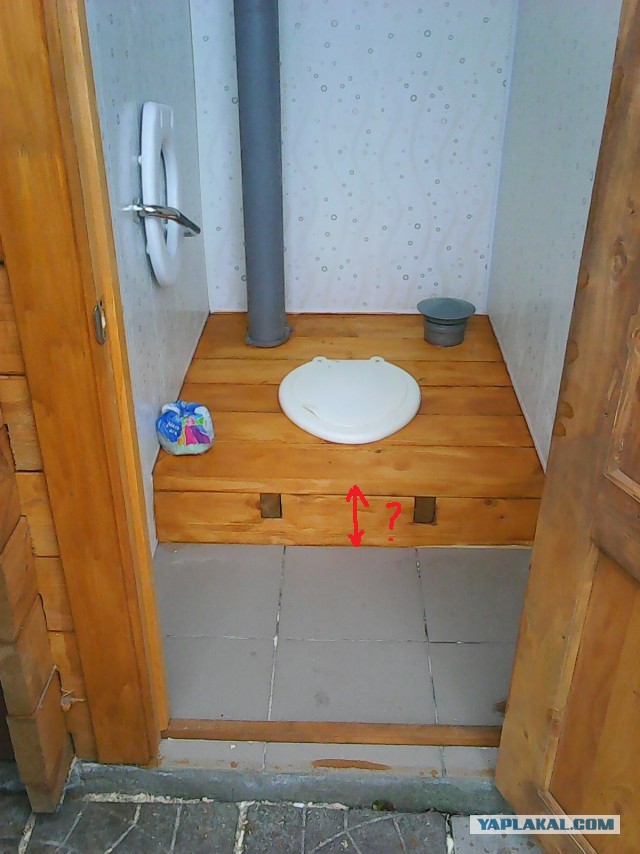 Туалет "лето-зима" для сада-дачи.