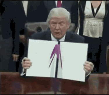 Трамп: "Да вы посмотрите, как я рисую!"