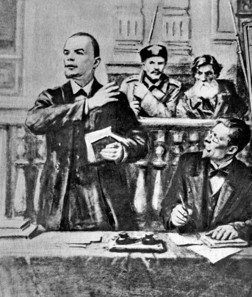 Ко дню рождения Ленина. Жизнь Ильича в живописи