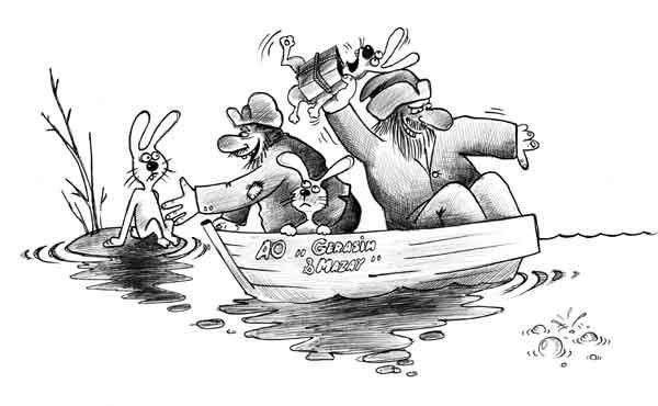 КАРИКАТУРЫ. Прикольные карикатуры