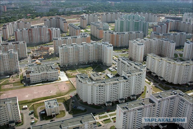 Москва с высоты птичьего полета (77 фото)
