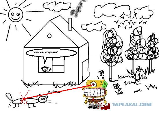 Paint рулит, коты гадят