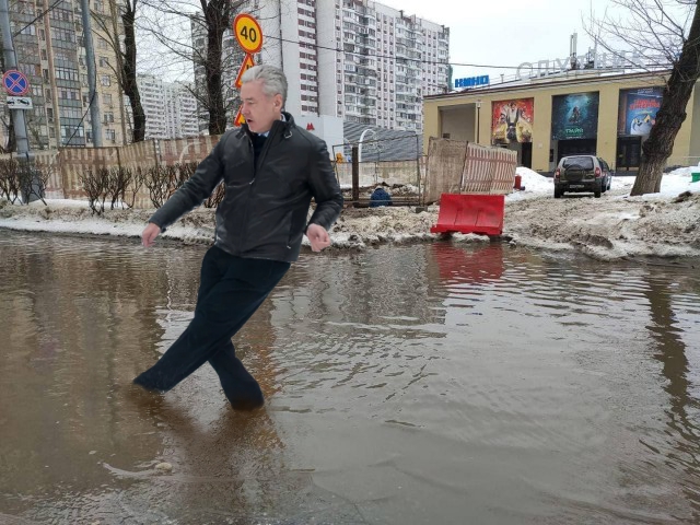 Гололед в москве