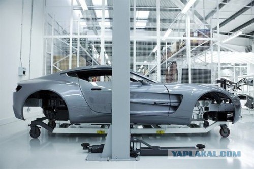 Как собирают суперкар Aston Martin One-77