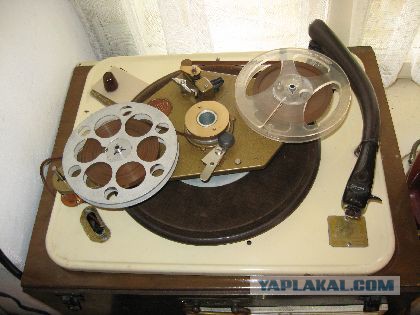 Безмоторные магнитофонные приставки 50-60гг.