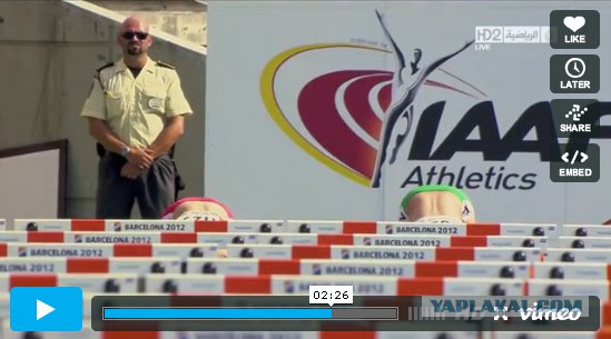 Ну очень позитивная спортсменка