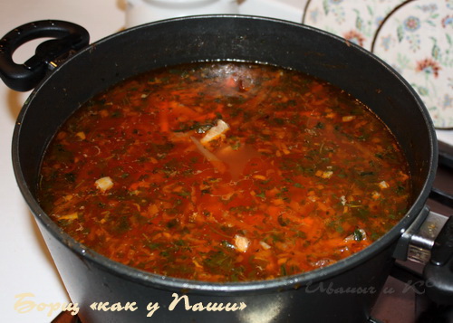 Борщ. Истино хо...,извините, национальный рецепт