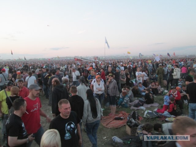 Фотоотчет с Рока над Волгой 2013