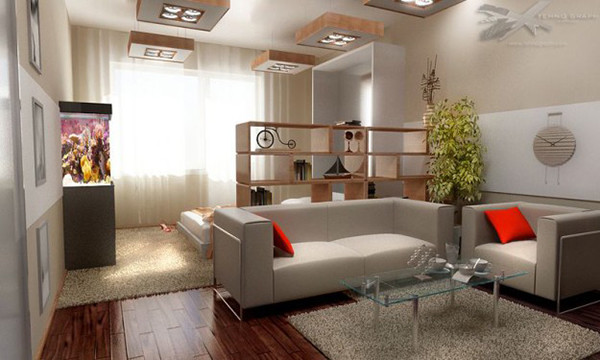 Использования пространства в маленькой квартире