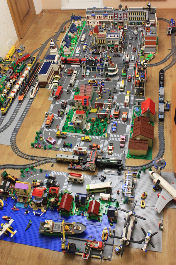 Когда Lego как наркотик или стройка LegoCity
