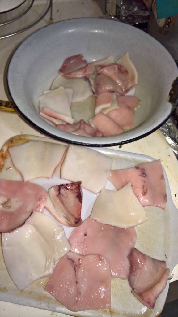 Кальмар+папоротник=вкусно