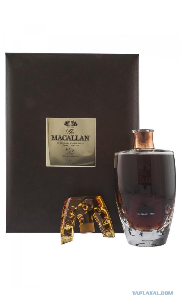 Сколько стоит и как выглядит самая дорогая бутылка виски Macallan