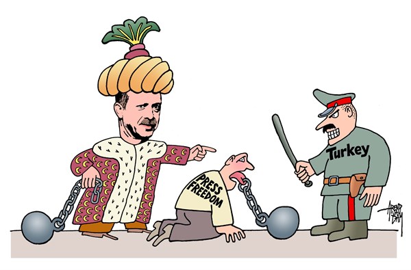 Карикатуры в западных источниках