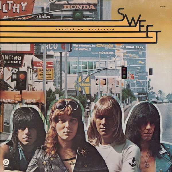 Музыка и музыканты: SWEET 50 лет назад. Desolation Boulevard