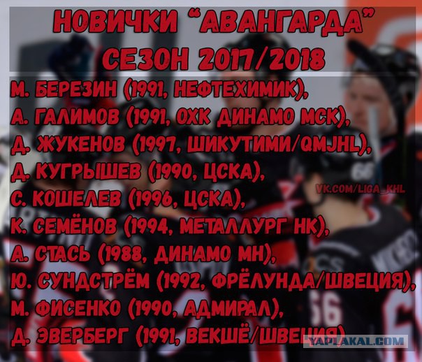 Хоккей. Межсезонье