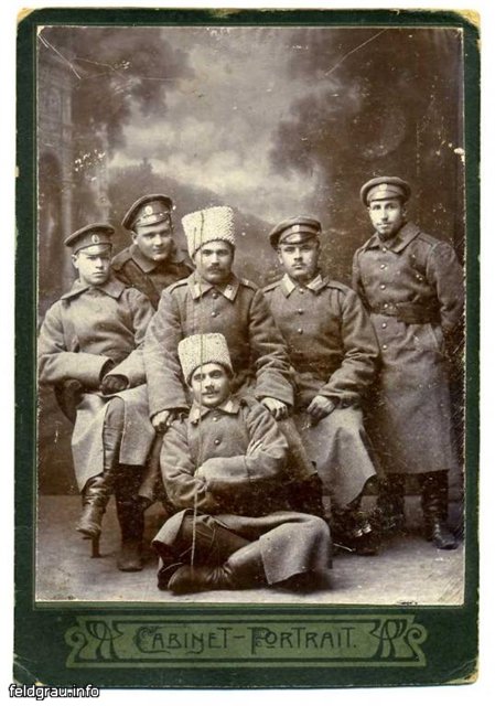 Раскрашенные фотографии немцев в Первой мировой войне