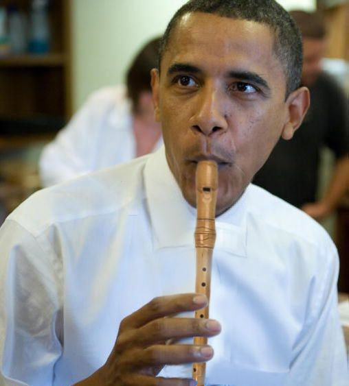Обама и сок