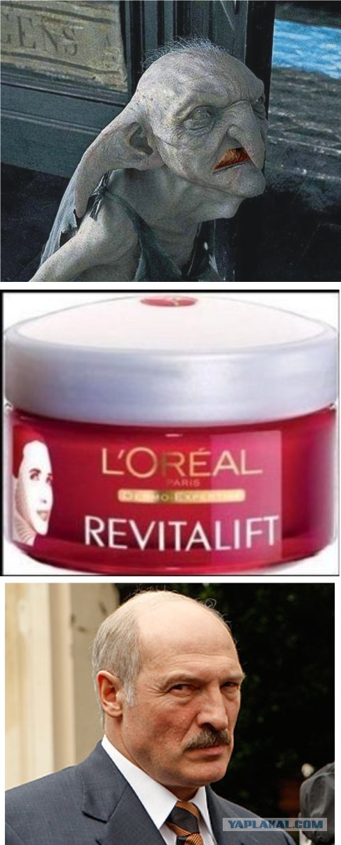 Фотожаба: L'Oreal разгладит все морщины