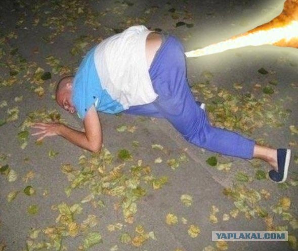 Фотожаба: ...как будто он не пьяный