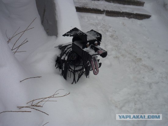 Креативная пёсомусорка