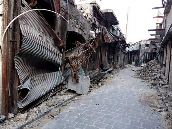 Сирия. Алеппо, котел превращается в котелок.