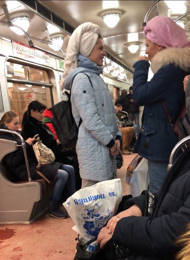 Модники из нашего метро