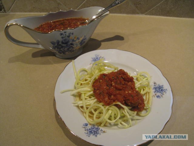 Макароны для вегетарианцев.