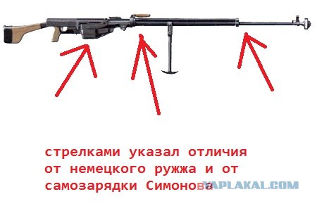 Пенсионер охотился винтовкой времен ВОВ.