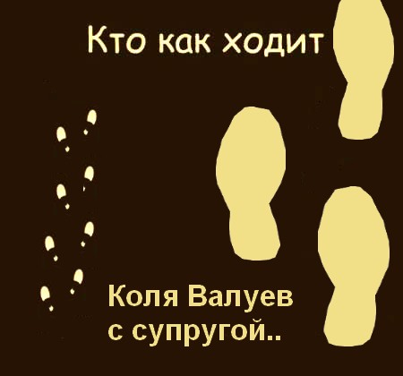 Фотожаба: Кто как ходит