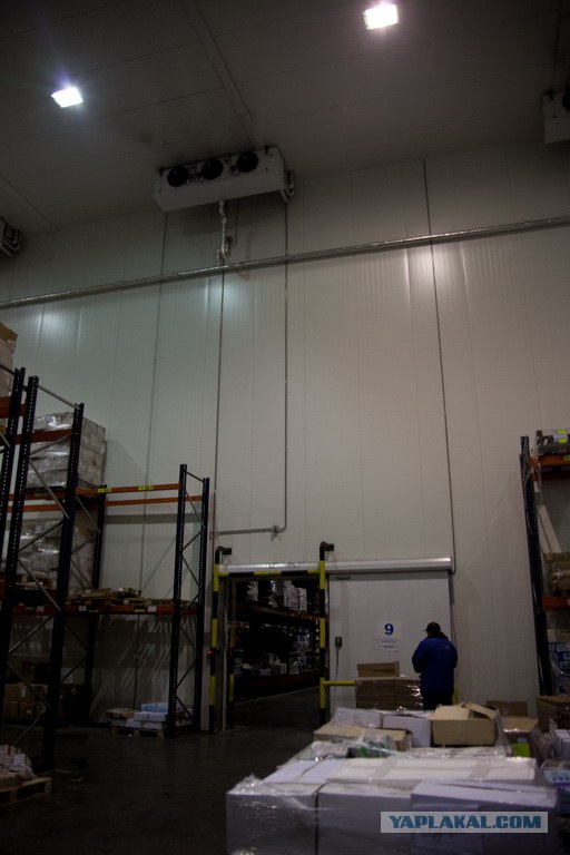 Экскурсия на самой большой холодильник в Украине.